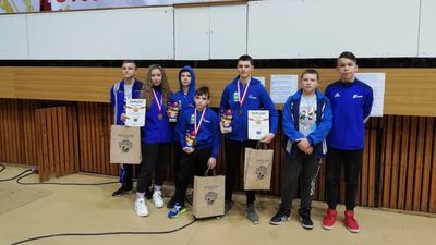 Zapaśnicy Cementu-Gryfa Chełm wrócili z Olsztyna z trzema medalami

