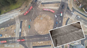 Ruch okrężny na rondzie nie jest ostatnią z tegorocznych zmian w rejonie Al. Racławickich