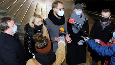 Posłowie PSL i PO po spotkaniu z wojewodą lubelskim