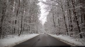 Zimowa aura w okolicach Białej Podlaskiej