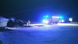 Powiat lubelski. Drogi zasypane? Bo nad ranem palił się pług