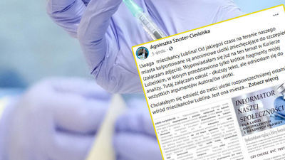 Szczepionka jest z "ciał abortowanych dzieci". Z ulotką krążącą po Lublinie rozprawia się prof. Z UMCS