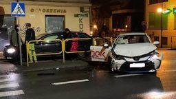 Chełm. Kraksa na skrzyżowaniu