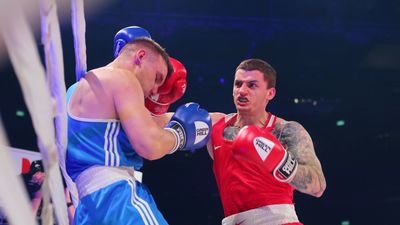 Gleb Bakshi (w czerwonym stroju) był największą gwiazdą Suzuki Boxing Night IV 