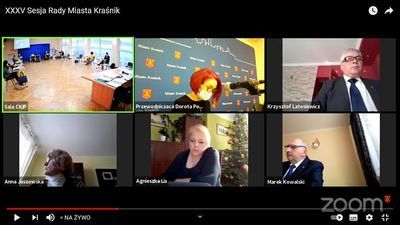 W Kraśniku, w związku z COVID-19 sesje rady miasta są hybrydowe