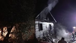 Pożar w Huszce Małej