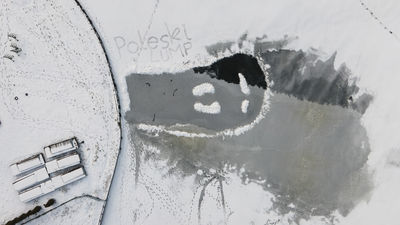 Piękny Zalew Zemborzycki skuty lodem. Pogoda w Lublinie na weekend