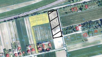 Zakład produkcyjny ma powstać na działce zaznaczonej czarnym kolorem, niedaleko S12 i początku obwodnicy Puław