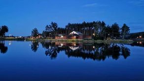 Wyspa z basenami w Krasnobrodzie