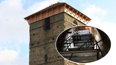 Do środka mogą wejść nieliczni. Zdradzamy, co kryje wieża w Stołpiu