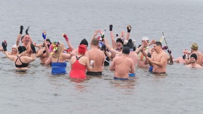 Lubelskie morsy powitały Nowy Rok