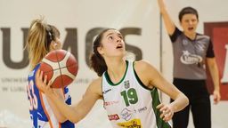 Martina Fassina zdobyła w Sosnowcu 21 punktów i miała 10 zbiórek.