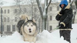 Śnieg w Lublinie. I jeszcze będzie padał