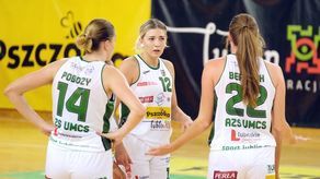 Do szerokiego składu reprezentacji Polski trafiła, m.in., Klaudia Niedźwiedzka (w środku).