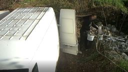 Złapany przez fotopułapkę w lesie