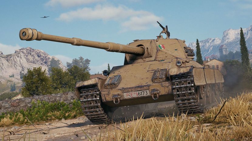 Carro d’assalto P.88, jeden z czterech nowych, włoskich czołgów jaki trafił do gry World of Tanks