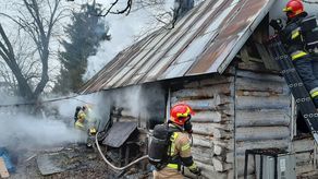 Tragiczny pożar koło Zamościa. Płomienie buchały przez okna i drzwi