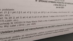 Chełm. Czas zapłacić miastu podatki