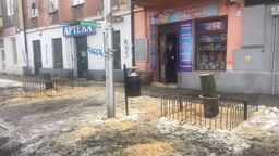 Wycięte drzewo przy ul. 1 Maja