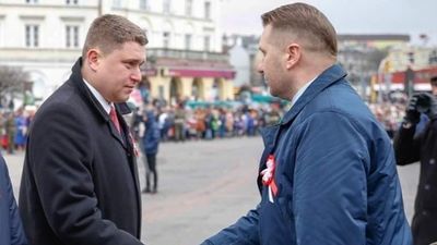 Wojciech Kondrat i Przemysław Czarnek