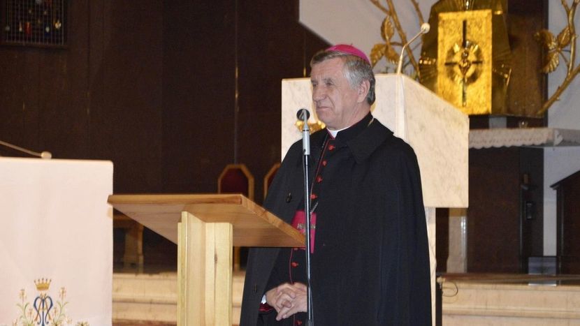 Arcybiskup Andrzej Dzięga od 2016 roku jest honorowym obywatelem Radzynia Podlaskiego 