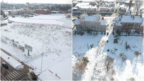 Ul. Cukrownicza (z lewej) i Krochmalna