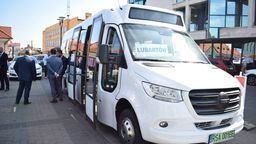 Czy na ulice Lubartowa już wkrótce wyjadą elektryczne busy, takie jak te pokazane w mieście podczas Tygodnia Elektromobilności?