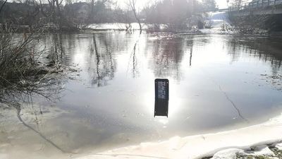 Lubelskie: Poziom wód w rzekach podnosi się przez roztopy? Strażacy monitorują sytuację [zdjęcia]