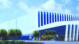 Wizja przebudowy składu Brico w Puławach, którą spółka pokazała radnym 3,5 roku temu