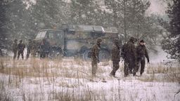 Żołnierze 1. Warszawskiej Brygadzie Pancernej