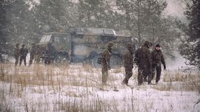 Żołnierze 1. Warszawskiej Brygadzie Pancernej