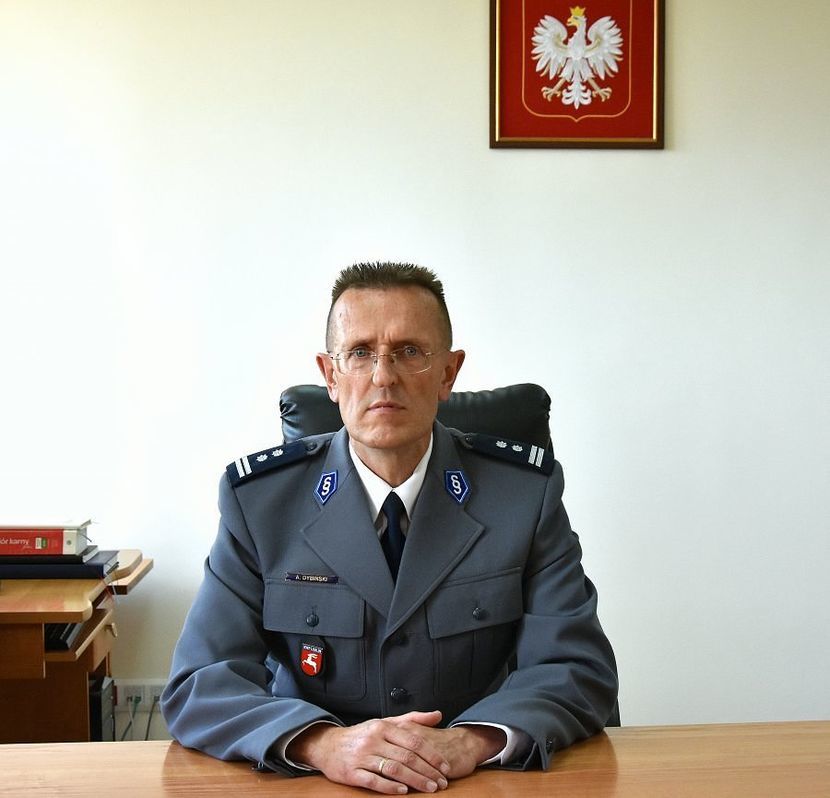 Młodszy inspektor Artur Dybiński 