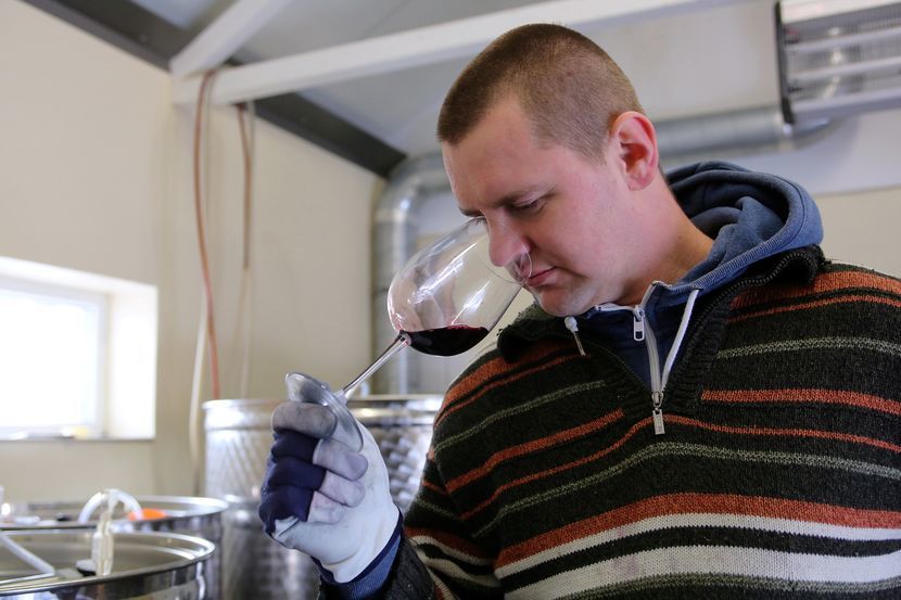 Grzegorz Chojnacki zajmuje się winiarstwem od 2002 roku.
