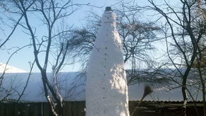 Bałwan z Żółkwi ma ponad 5 metrów wysokości