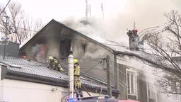 Pożar kamienicy pod Warszawą. Dwie osoby zginęły