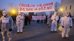 Marsz o Wolność w Lublinie: protestują przeciwko lock down'owi [zdjęcia]