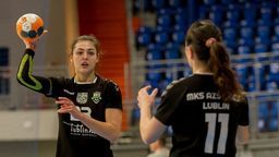 Edyta Byzdra (z piłką) zaliczyła bardzo dobry występ

