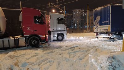 Tiry zablokowały jedną z ważniejszych ulic w Lublinie