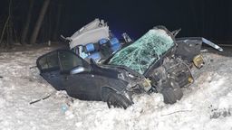 Wypadek w miejscowości Sitaniec-Wolica