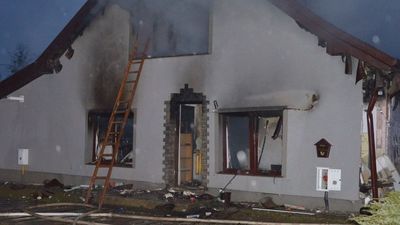 Wybuch gazu w Podedwórzu. Matka i jej dzieci zostali poważnie ranni