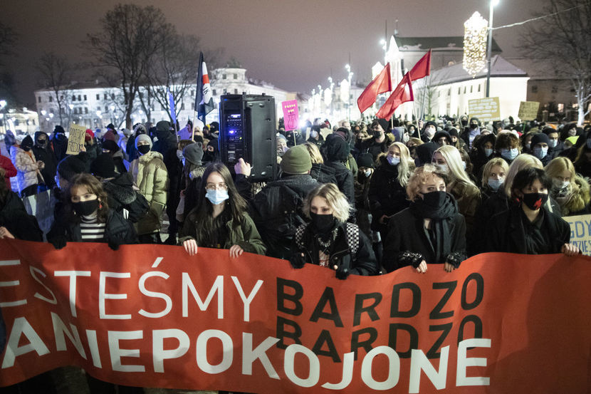 Protest w Lublinie