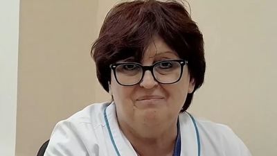  Jedna z medalistek dr n. med. Barbara Hasiec