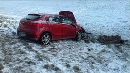 Dachowanie na S17. 39-latka miała dużo szczęścia