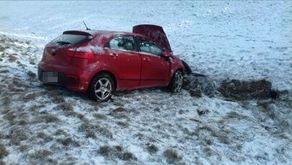 Dachowanie na S17. 39-latka miała dużo szczęścia