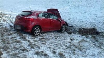 Dachowanie na S17. 39-latka miała dużo szczęścia