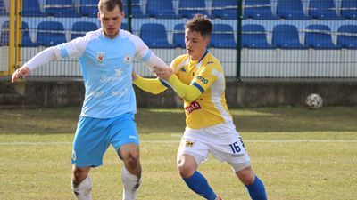 Błękitni Stargard – Motor Lublin 1:1. Strefa barażowa znowu o dwa punkty dalej