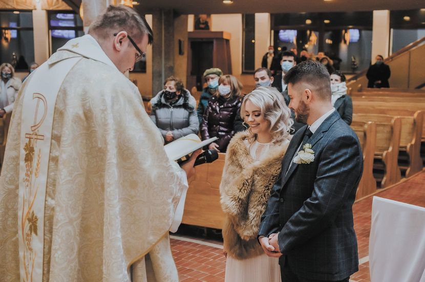 Angelika Słotwińska i Marcin Magier pobrali się 2 stycznia. Wesela nie było