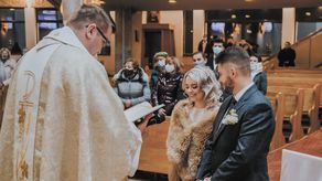 Angelika Słotwińska i Marcin Magier pobrali się 2 stycznia. Wesela nie było