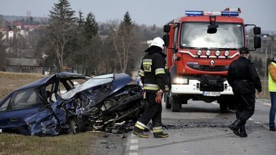 Wypadek koło Kraśnika. Nie żyje jedna osoba