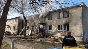 Pożar przy ulicy Wrońskiej w Lublinie